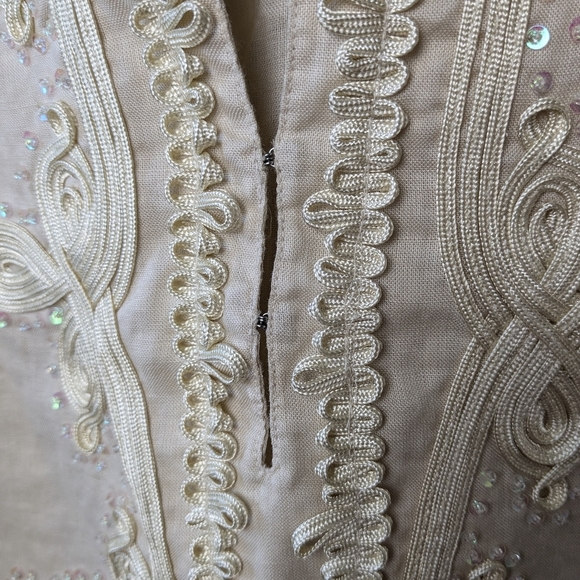 BIANCA NYGARD Plus Size Tunic Women Blouse Size 24W 100% Linen Boho - Picture 4 of 12